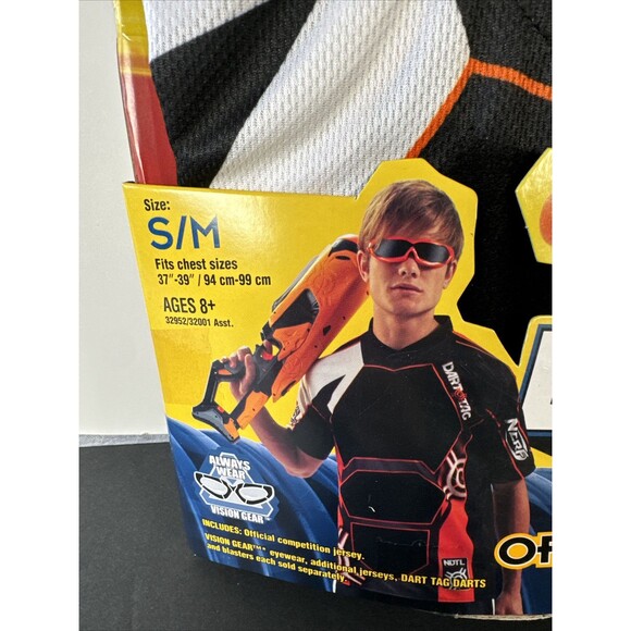 NERF‎ Dart Tag Official Competition Jersey - Size S/ M  - NWT - Picture 2 of 9